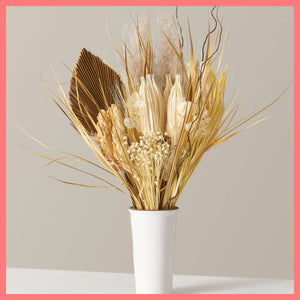 Neutral Palm Dried Bouquet