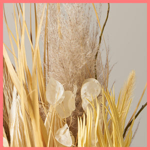 Neutral Palm Dried Bouquet